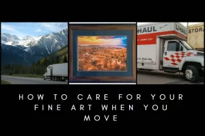 How to care for your fine art when you move