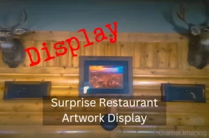 Read more about the article Surprise Restaurant Artwork Display