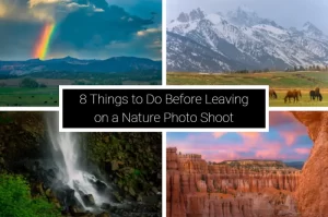 Read more about the article 8 Things to Do Before Leaving on a Nature Photo Shoot