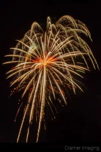 4th of July fireworks captured by Cramer Imaging