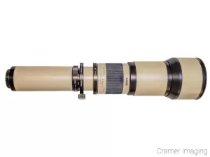 Cramer Imaging's photograph of a Bower extreme telephoto camera lens