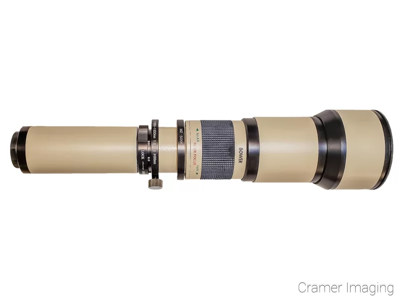 Audrey Cramer Photography's photograph of a Bower extreme telephoto camera lens