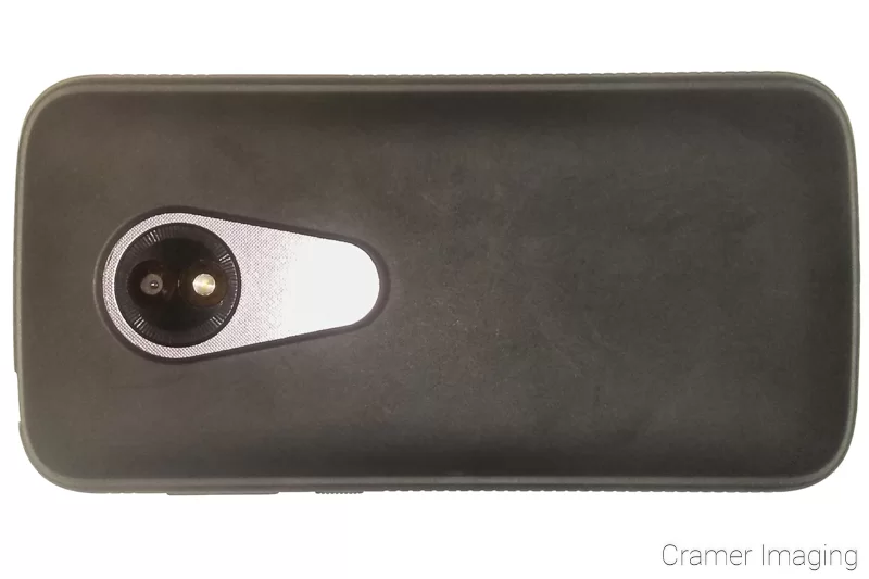 Photograph of a smart phone cellular phone in a black case by Audrey Cramer Photography