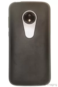 Photograph of a smart phone cellular phone in a black case by Cramer Imaging