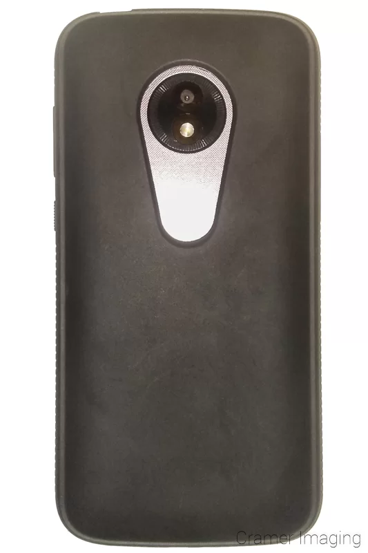 Photograph of a smart phone cellular phone in a black case by Audrey Cramer Photography