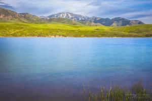 Cramer Imaging's fine art landscape photograph of smooth spring water at Devil's Creek Reservoir, Idaho