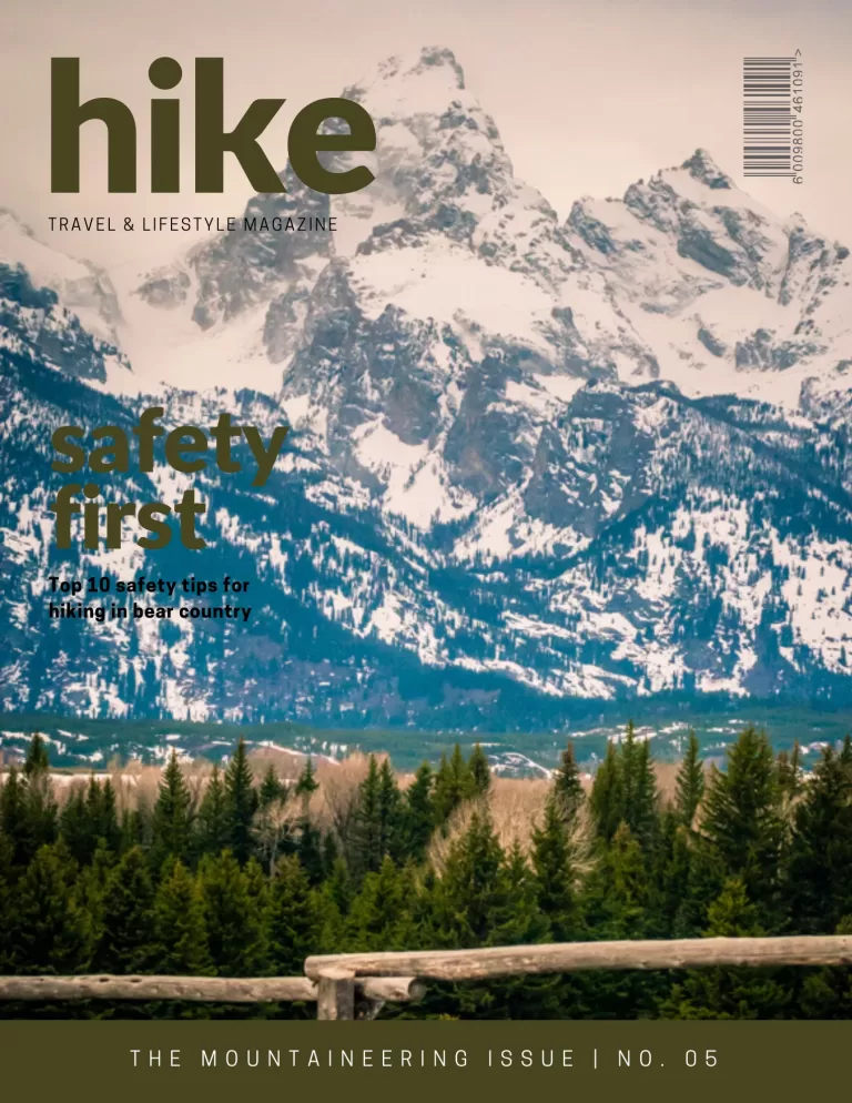 Magazine cover mockup showing Cramer Imaging's "Tetons and Fence" landscape photo as the feature