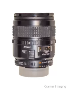 Cramer Imaging's photograph of a Nikon camera lens