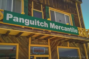 Cramer Imaging's photograph of the Panguitch Mercantile in Panguitch Utah in the summertime