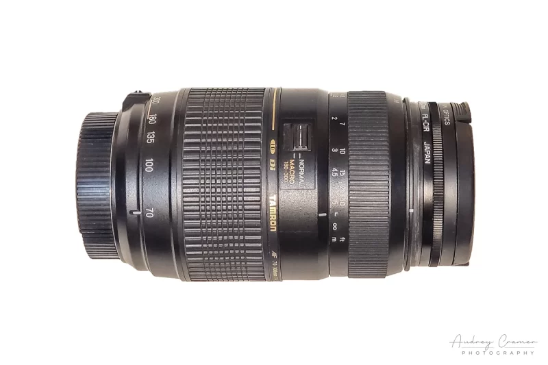 Audrey Cramer Photography's photograph of a Tamron telephoto camera kit lens