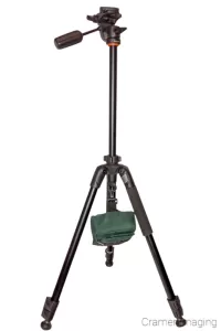 Cramer Imaging's photograph of a tripod being held down with a suspended weight