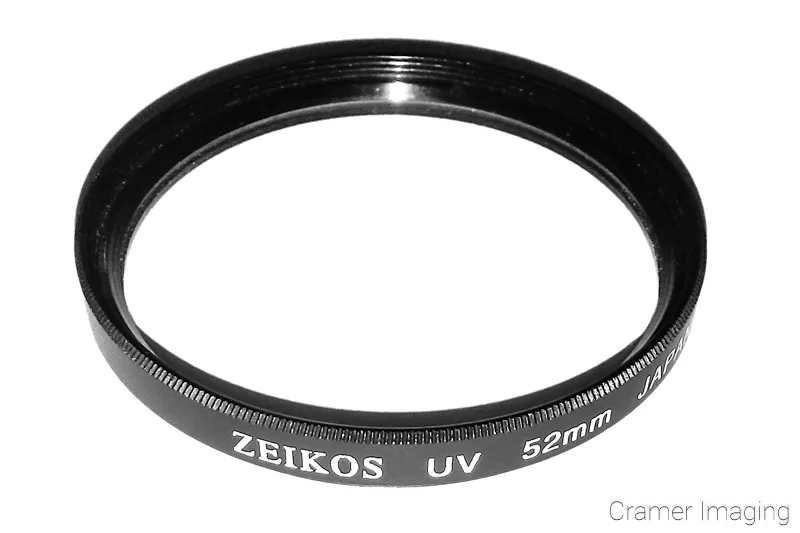 Audrey Cramer Photography's photograph of a camera lens UV or ultraviolet filter