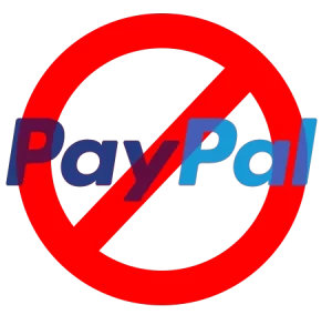 Not Accepting PayPal anymore