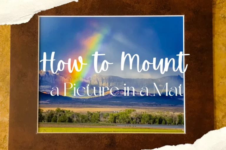 Read more about the article How to Mount a Picture in a Mat