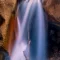 Cramer Imaging's fine art landscape close-up photograph of Kanarra Falls near Kanarraville Utah with silky water