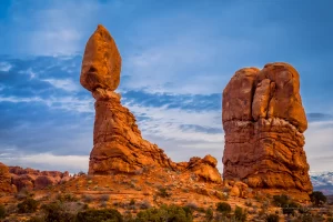 Audrey Cramer Photography's fine art landscape photograph of the Balanced Rock at Arches National Park, Utah