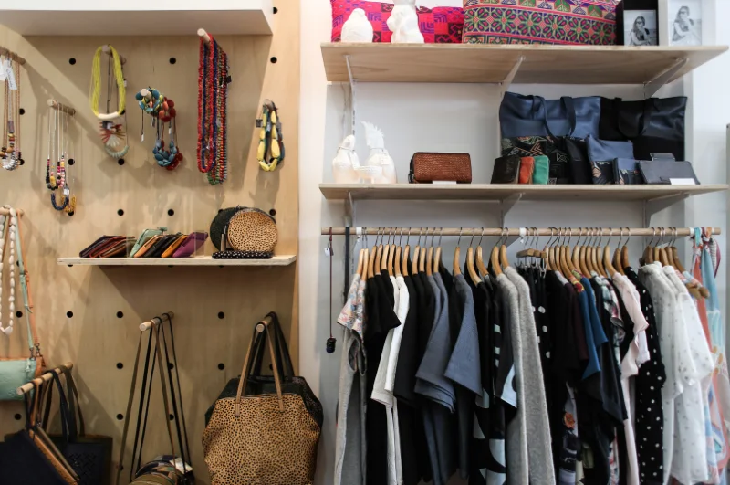 Photo of a well-organized closet space