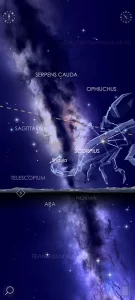 Screenshot of the Star Walk 2 app