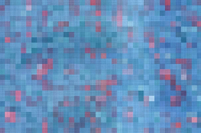 Image of colored pixels up close and magnified